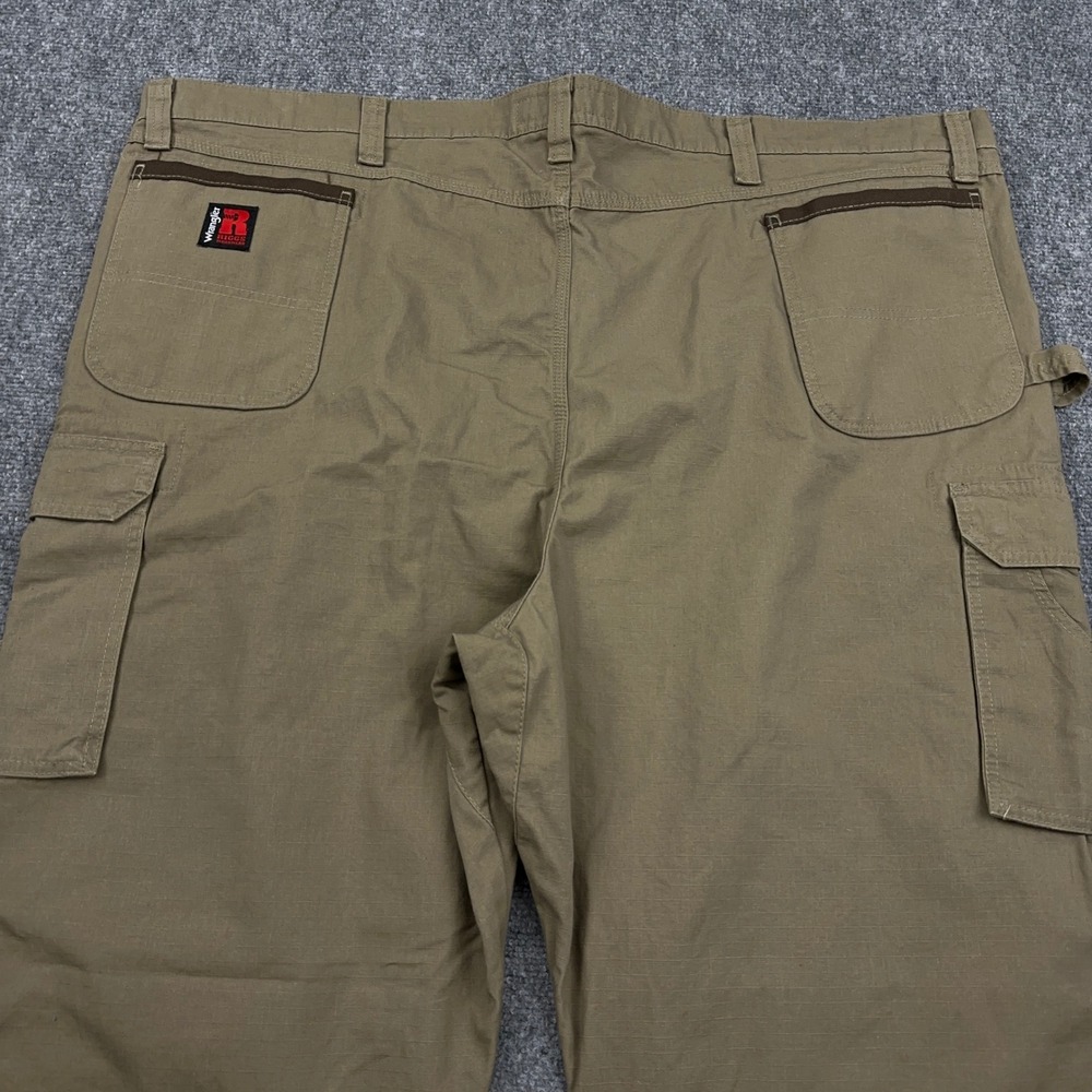 Wrangler Riggs Workwear Ranger Pant 54x32 Relaxed Cargo Ripstop Double Front - Picture 5 of 11